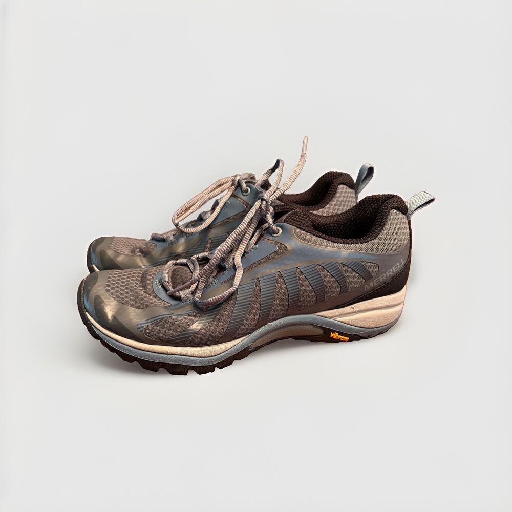 Merrell Siren Edge 3 Womens Size 8 Gray Athletic Hiking Trail Running Shoes